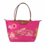 Longchamp soldes sortie Sac a Main Vietnamien style la couleur rose tendre